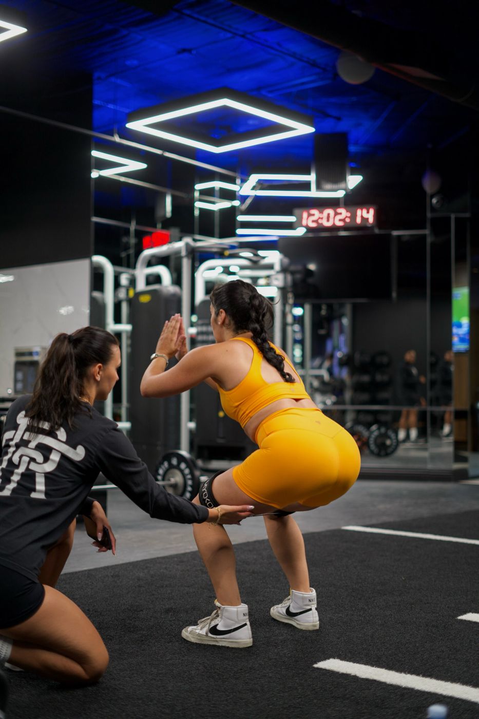 RPT coach training a member